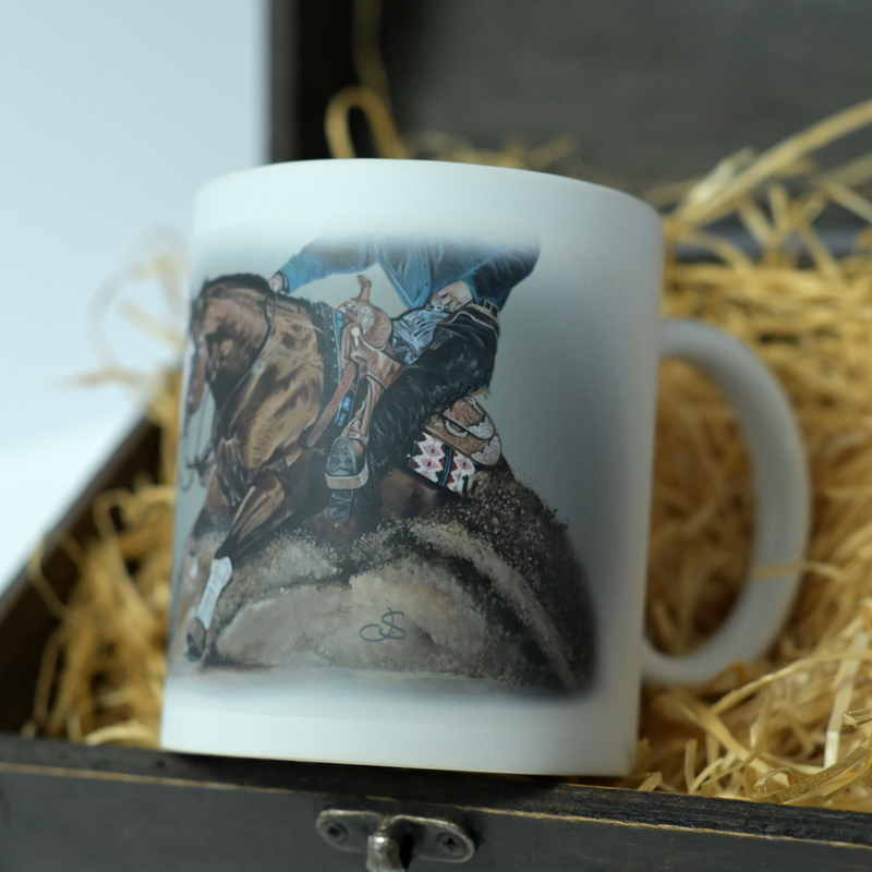 Tasse "Bay Reining Horse"